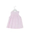 A Pink Sleeveless Dresses from Jacadi in size 3-6M for girl. (Back View)