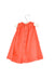 A Pink Sleeveless Dresses from Velveteen in size 6-12M for girl. (Back View)