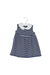 A Navy Sleeveless Dresses from Rachel Riley in size 3-6M for girl. (Back View)