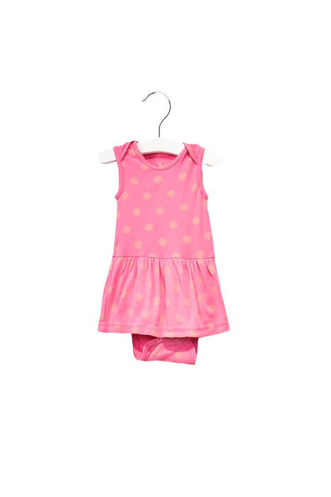 A Pink Sleeveless Dresses from J.Crew Baby in size 3-6M for girl. (Back View)