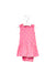 A Pink Sleeveless Dresses from J.Crew Baby in size 3-6M for girl. (Back View)