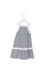 A Navy Sleeveless Dresses from Jim Thompson in size 2T for girl. (Back View)