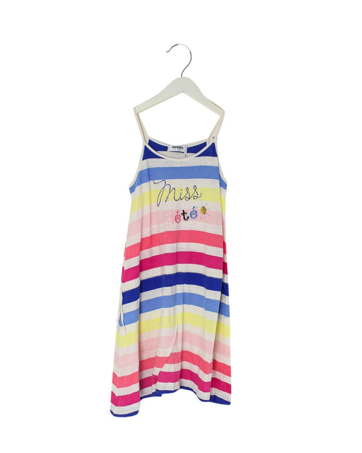 A Pink Sleeveless Dresses from Rykiel Enfant in size 8Y for girl. (Front View)