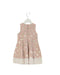 A Pink Sleeveless Dresses from Hucklebones in size 2T for girl. (Back View)