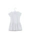 A White Short Sleeve Dresses from Petit Bateau in size 3-6M for girl. (Back View)