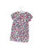A Pink Short Sleeve Dresses from Joules in size 6-12M for girl. (Back View)