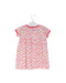 A Pink Short Sleeve Dresses from Petit Bateau in size 3-6M for girl. (Front View)