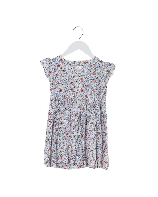 A Blue Short Sleeve Dresses from Ralph Lauren in size 6-12M for girl. (Front View)
