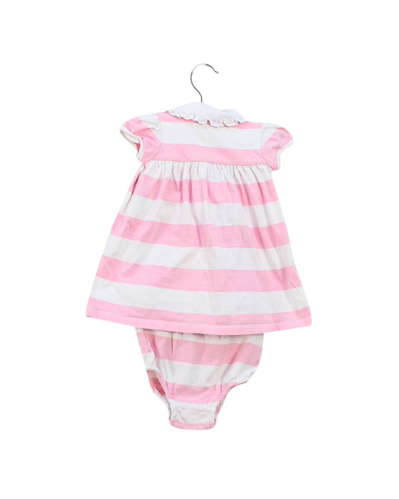 A Pink Dress Sets from Ralph Lauren in size 3-6M for girl. (Back View)