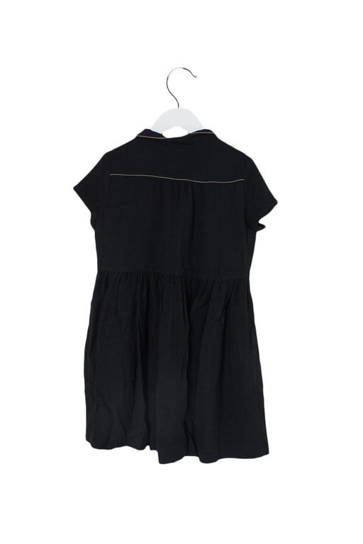 A Black Short Sleeve Dresses from Bonpoint in size 8Y for girl. (Front View)