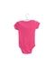 A Pink Short Sleeve Bodysuits from Calvin Klein in size 3-6M for girl. (Front View)