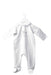 A White Long Sleeve Jumpsuits from Jacadi in size 0-3M for girl. (Back View)