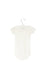 A White Short Sleeve Bodysuits from Petit Bateau in size 6-12M for neutral. (Front View)