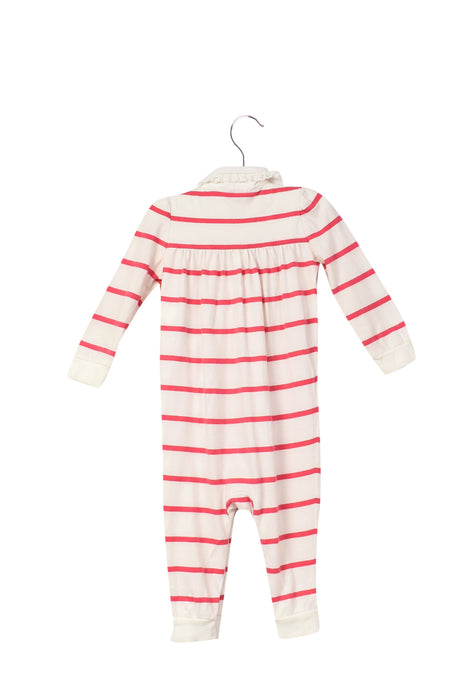 A White Long Sleeve Jumpsuits from Ralph Lauren in size 6-12M for girl. (Front View)