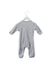 A Grey Long Sleeve Jumpsuits from Petit Bateau in size 3-6M for boy. (Back View)