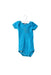 A Green Short Sleeve Bodysuits from Petit Bateau in size 3-6M for neutral. (Back View)