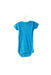 A Green Short Sleeve Bodysuits from Petit Bateau in size 3-6M for neutral. (Front View)