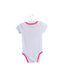 A White Short Sleeve Bodysuits from Calvin Klein in size 3-6M for girl. (Back View)