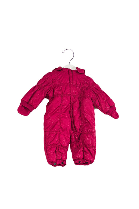 A Pink Long Sleeve Jumpsuits from Tom Tailor in size 0-3M for girl. (Back View)