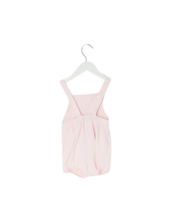 A Pink Sleeveless Rompers from Ralph Lauren in size 6-12M for girl. (Front View)