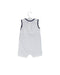 A Navy Sleeveless Rompers from Mayoral in size 3-6M for boy. (Back View)