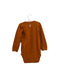 A Brown Long Sleeve Bodysuits from Soft Gallery in size 18-24M for neutral. (Back View)