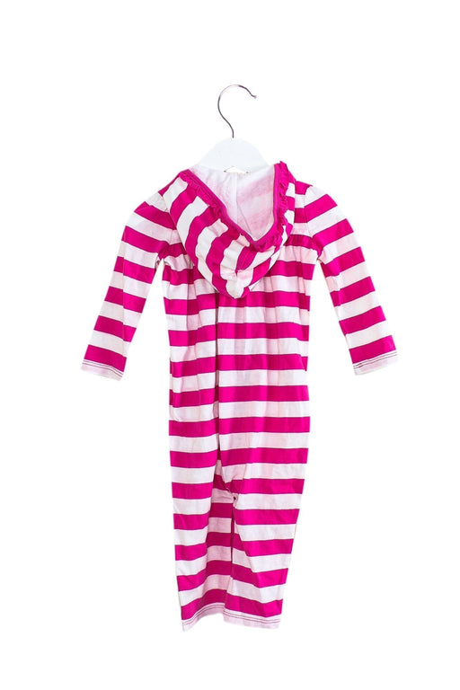 A Pink Long Sleeve Jumpsuits from Ralph Lauren in size 6-12M for girl. (Front View)