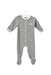 A Grey Long Sleeve Jumpsuits from Jacadi in size 3-6M for boy. (Back View)