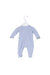 A Blue Long Sleeve Jumpsuits from Tartine et Chocolat in size 0-3M for girl. (Back View)