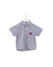 A Blue Shirts from Chickeeduck in size 12-18M for boy. (Front View)