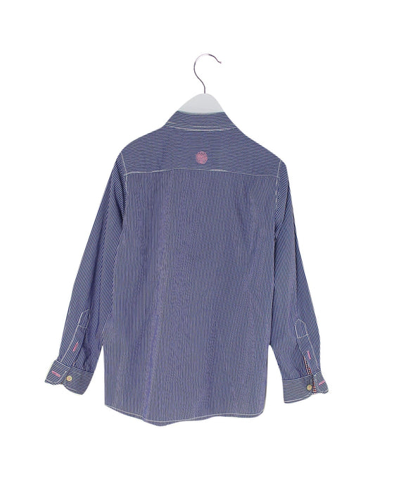 A Blue Shirts from Shanghai Tang in size 6T for boy. (Back View)