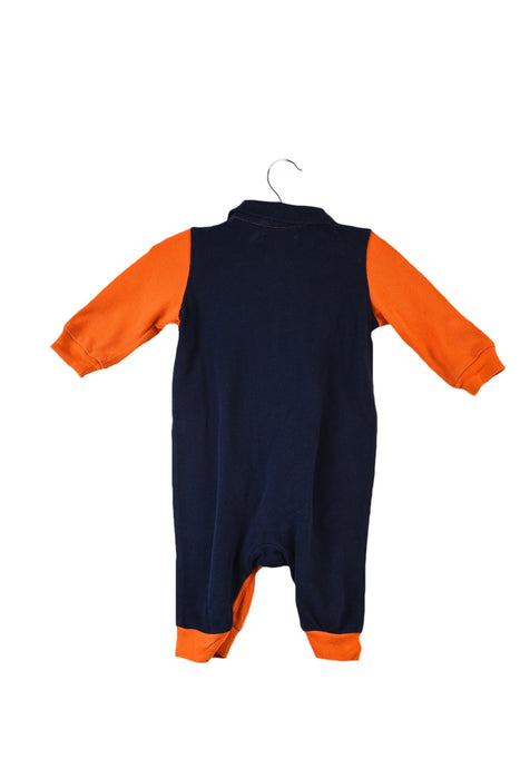A Orange Long Sleeve Jumpsuits from Ralph Lauren in size 0-3M for boy. (Front View)