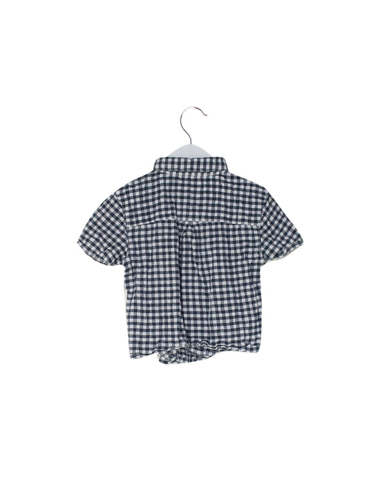 A Grey Shirts from Boboli in size 6-12M for boy. (Back View)