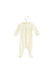 A White Long Sleeve Jumpsuits from Ralph Lauren in size 0-3M for girl. (Front View)