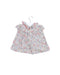 A Ivory Short Sleeve Tops from Bonton in size 3-6M for girl. (Back View)