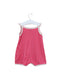 A Pink Sleeveless Rompers from Petit Bateau in size 3-6M for girl. (Front View)