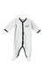 A Blue Long Sleeve Jumpsuits from Petit Bateau in size 3-6M for neutral. (Front View)