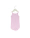 A Pink Long Sleeve Bodysuits from Petit Bateau in size 6-12M for girl. (Back View)