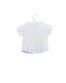 A White Short Sleeve Tops from Jacadi in size 0-3M for neutral. (Back View)