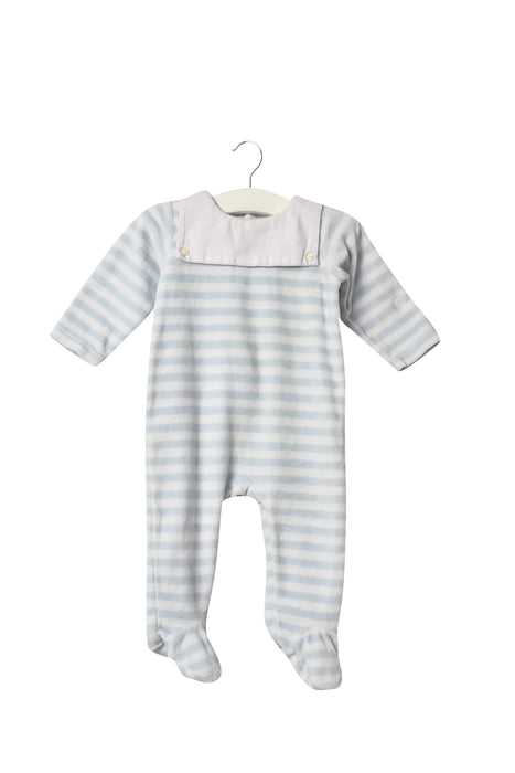 A  Long Sleeve Jumpsuits from Jacadi in size 3-6M for girl. (Back View)