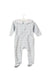 A  Long Sleeve Jumpsuits from Jacadi in size 3-6M for girl. (Front View)