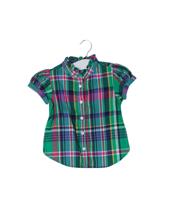 A Green Shirts from Ralph Lauren in size 3-6M for girl. (Back View)