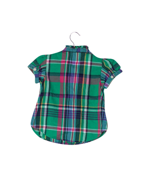 A Green Shirts from Ralph Lauren in size 3-6M for girl. (Front View)