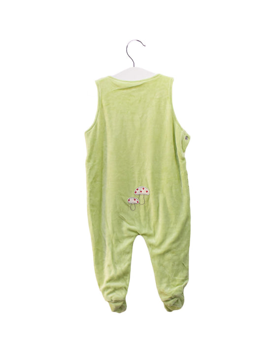 A Green Sleeveless Jumpsuits from Kaloo in size 6-12M for girl. (Back View)