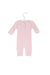 A Pink Long Sleeve Jumpsuits from Jacadi in size 0-3M for girl. (Back View)