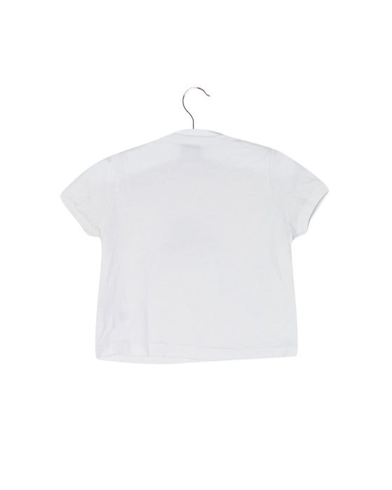 A White Shirts from Petit Bateau in size 3-6M for boy. (Back View)