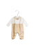 A Brown Long Sleeve Jumpsuits from Chickeeduck in size 6-12M for boy. (Back View)