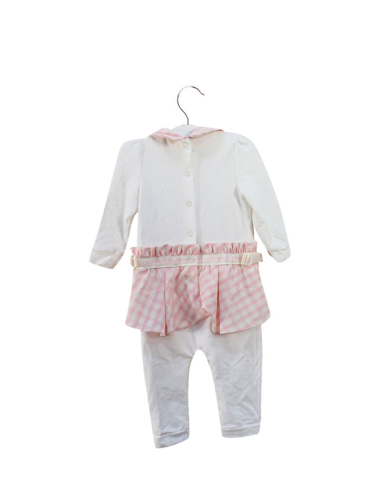 A White Long Sleeve Jumpsuits from Nicholas & Bears in size 6-12M for girl. (Back View)
