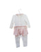 A White Long Sleeve Jumpsuits from Nicholas & Bears in size 6-12M for girl. (Back View)