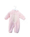 A Pink Long Sleeve Jumpsuits from Chickeeduck in size 6-12M for girl. (Front View)